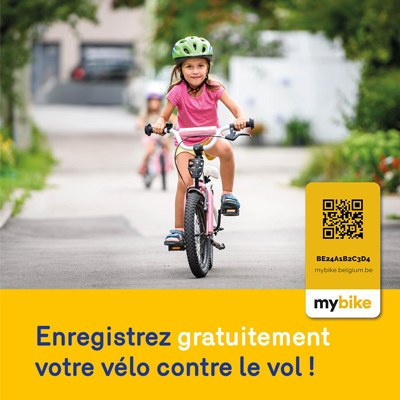 Nouvelle plateforme nationale d'enregistrement des vélos !