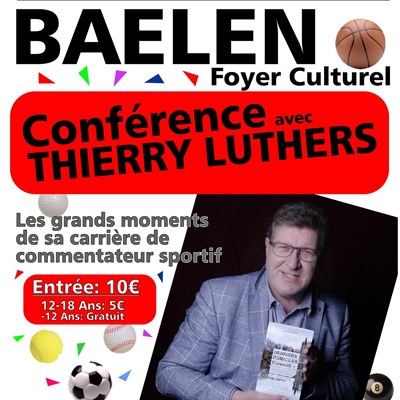 Conférence avec THIERRY LUTHERS
