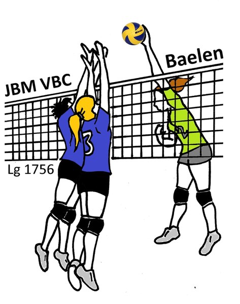 logo volley baelen